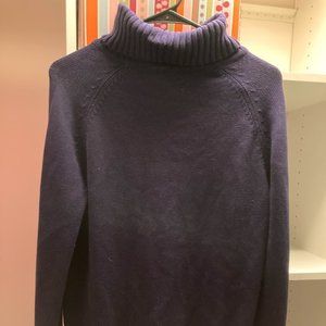 purple turtleneck